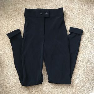American Apparel black riding pants